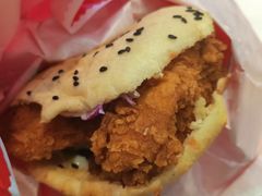 香辣鸡腿中国汉堡-塔斯汀中国汉堡(合汇店)
