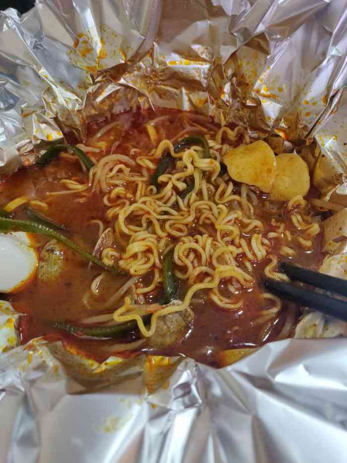 好哥俩锡纸花甲粉-"「锡纸花甲粉」我买的是锡纸水晶粉,因为在.