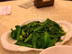 咸鱼茸炒椰菜苗-顶好海鲜酒家