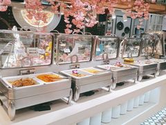 自助取餐区-阿尔卑斯比萨牛排自助(万达广场店)