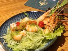 青木瓜大虾沙拉-泰堤坊(淡水体育馆店)