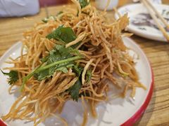 特色凉拌馓子-柳叶刀烧烤(北大清华店)