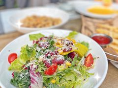 芒果羽衣甘蓝芝士沙拉-五合院·整点烤肉