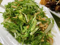 凉拌苦菊-春水锅贴·传统鲁菜(大明湖店)
