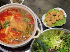 -黔府豆米火锅野菜馆(南马店)