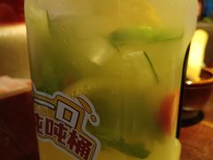 霸气吨吨桶饮料-江边城外烤全鱼(方庄时代购物中心店)