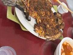 -北京龙庆四季香农家饭庄·灶台鱼·碳烤虹鳟鱼(龙庆峡店)