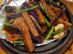 铁板茄子豆角-清晖小苑•顺德地方菜(壹海城店)