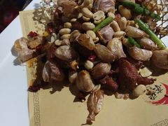 -东来菜馆•手抓海鲜家常菜•海鲜锅贴(鸽子窝店)