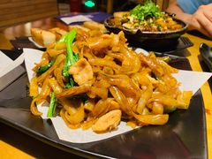 肉片菜心炒河粉-子曰·礼茶居(壬丰大厦店)