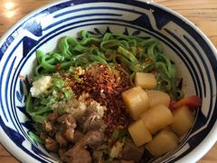 -长青菠菜面·烧烤