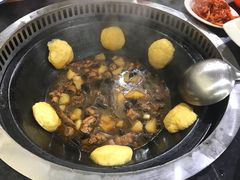 小笨鸡蘑菇锅-炮爷东北铁锅炖(棠安路店)