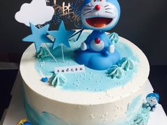 ins大叮当猫儿童款生日蛋糕-艾加柒克蛋糕茶歇甜品台(春熙路店)