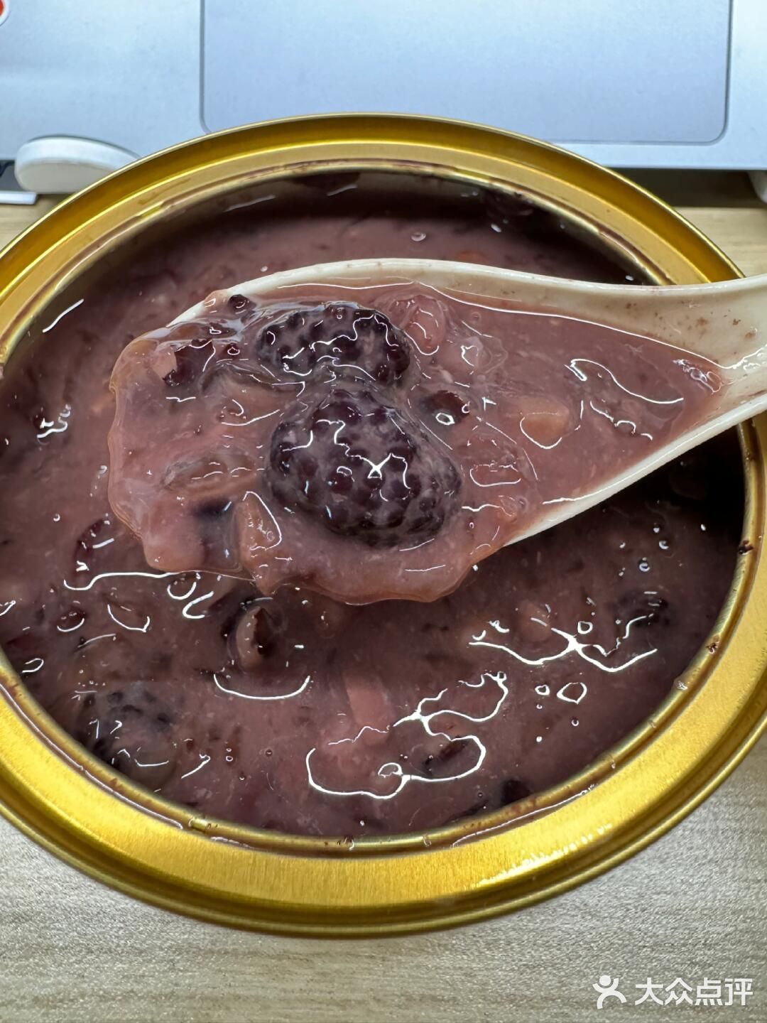 妈妈说她第一次在粥里喝到这个，让我在多囤些