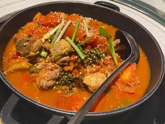-贵州辣子鸡番茄鸡