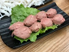 手打生牛筋丸-为什么牛潮汕牛肉火锅(万胜广场店)