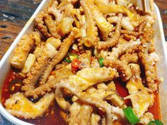 辣炒八带-天津乾毓德饭庄·清真传统炒菜·海鲜烧烤(咸阳路店)