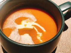番茄浓汤配野生黑松露-窗外西餐厅(普罗理想国店)