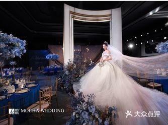 高级深空蓝婚礼冷调里藏匿着温暖的爱意丨定制婚礼丨北京婚礼