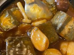石锅养生黑豆腐-皇后餐厅-煲仔·小菜·打边炉(古北店)
