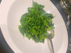 五粮液炒豆苗-北京四季酒店·采逸轩