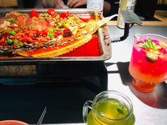 -探鱼·鲜青椒爽麻烤鱼(番禺万达店)