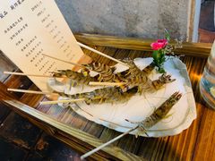 鲜活九节虾-最品火锅