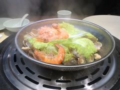 海鲜锅套餐-船梆煮•蒸汽海鲜·炉火烤肉(五四广场店)