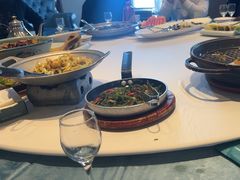-海派美食·家宴海鲜青岛菜·石锅鲽鱼头(东方城店)