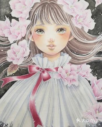 这些漂亮的画看了之后让人有一份别样的心情，️画家用简