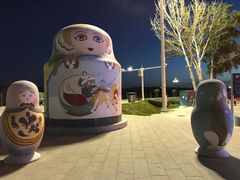 -布尔津河堤夜市