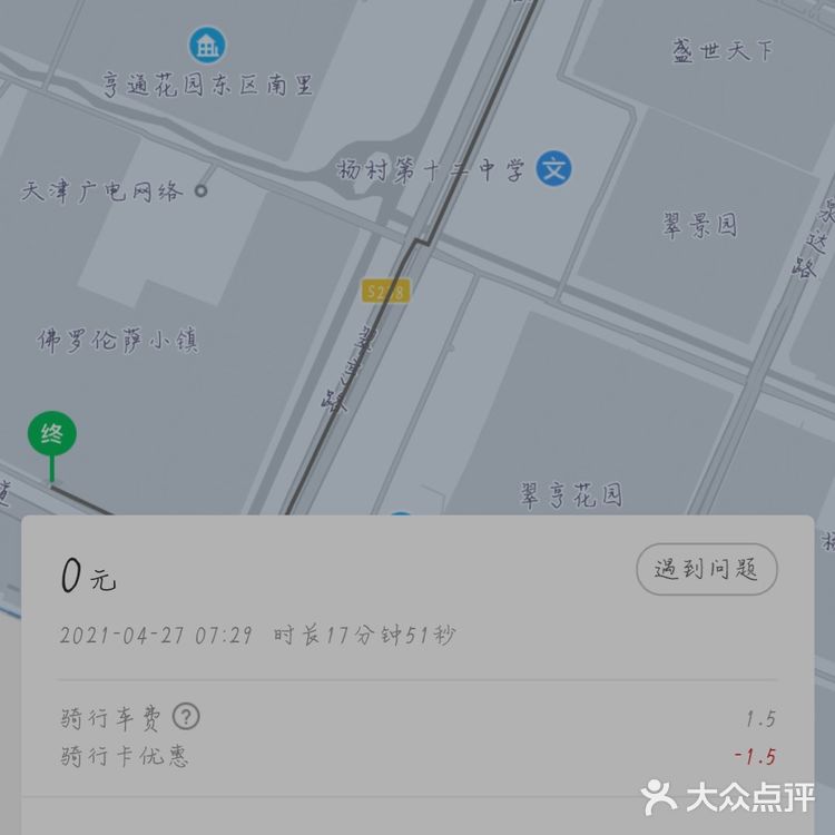 从天津骑到唐山