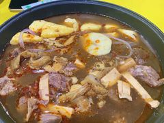 -老红桥炸灌肠牛肚锅烧烤(定福庄店)