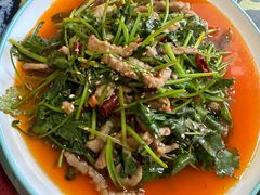 香菜牛肉-弘烨 贵州酸汤 鱼火锅(东财店)