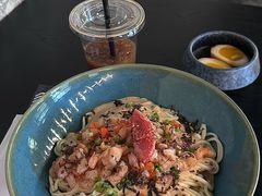 奶油豆腐野生虾仁拌面-里面·Noodlology(机电院店)