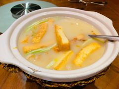 养生豆腐烩虾蛄-华夏食府中餐厅(中原路店)