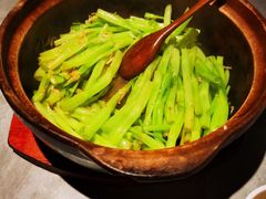 虾酱啫通菜梗-啫神·广州地标美食(北京路店)