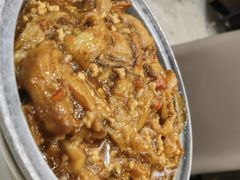咸鱼茄子煲-香港新发烧腊茶餐厅(水围店)