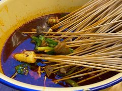 -拈签一笑黄牛肉辣卤串串
