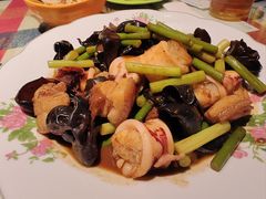 五花肉炒比管-什么餐馆(天主教堂店)