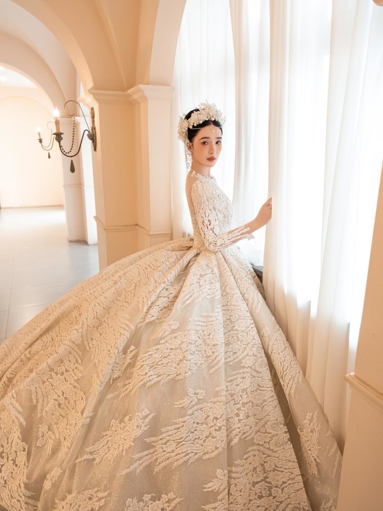 公主不能错过的高级宫廷风婚纱照!一定要拍