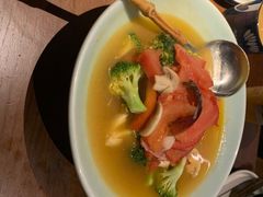 上汤西兰花-绿茶餐厅(城西银泰城店)