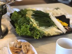 蔬菜拼盘-大胖骨汤火锅(裕华店)