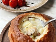 牡蛎奶油面包汤-The Rug Cafe(王府中环店)