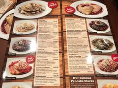 菜单-Pancakes on the rocks(Darling Harbour)