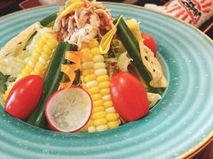 蟹肉蔬菜沙拉-蟹田居·活蟹料理(东城店)