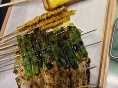 -山野的朋友露营炭火烤肉