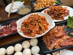 烤口蘑-韩风烤牛肉冷面店
