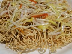 韭菜肉丝两面黄-老人和饭店(淮海中路店)