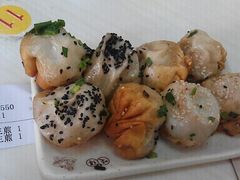 虾肉&nbsp;鲜肉生煎-咬不得高祖生煎·简餐(高银街店)